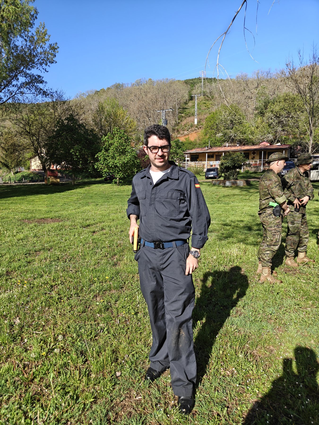 José Javier Martínez en una actividad al aire libre