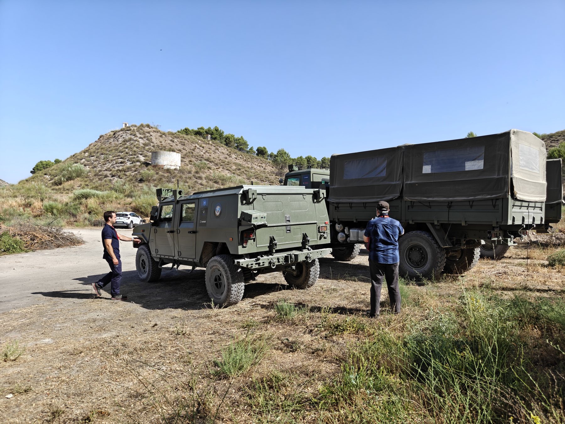 Actividad en un entorno de campo